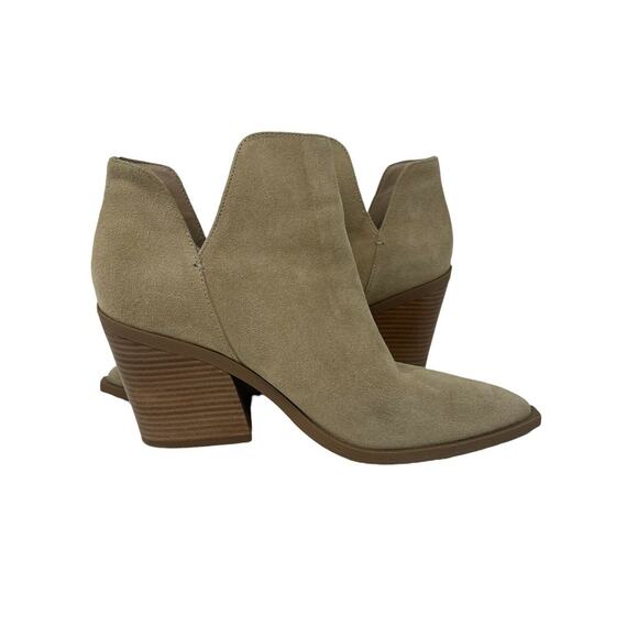 Gianni Bini Huttsen Suede Stacked Heel Booties Women’s 10M - Picture 7 of 11